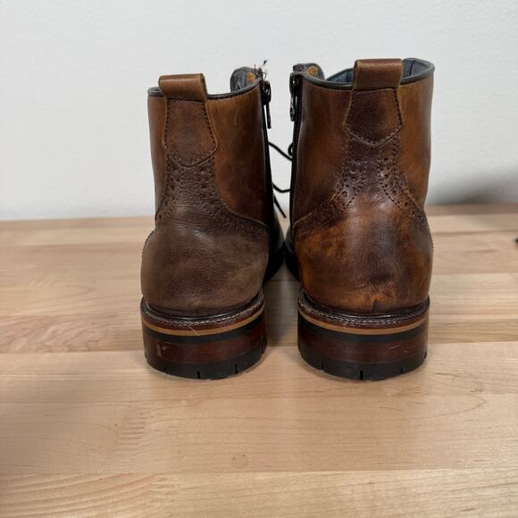Johnston & Murphy XC Flex Brown Leather Wingtip Boots Men’s Size 9 main image 6